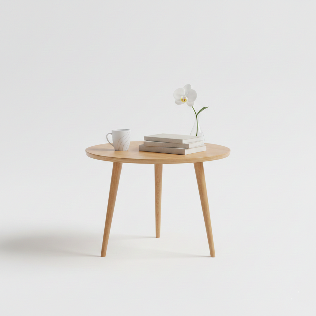Circle Top Coffee Table